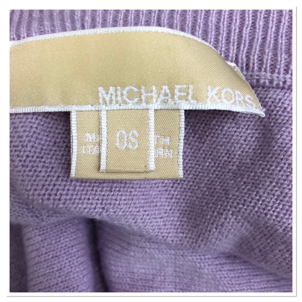 MICHAEL KORS Batwing Sleeve Cashmere Sweater - Picture 5 of 8